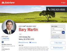 Tablet Screenshot of barymartin.com